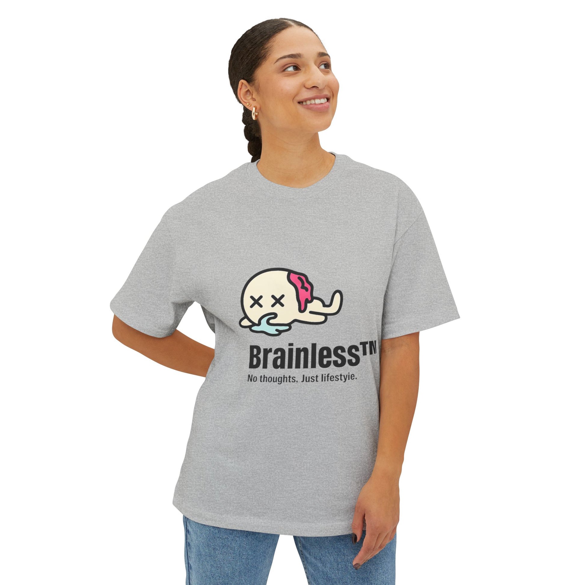 Brainless™ Oversized Boxy Shirt