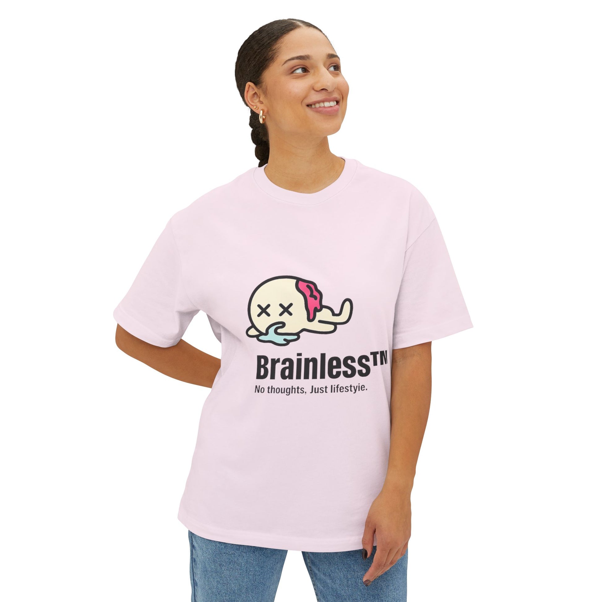 Brainless™ Oversized Boxy Shirt